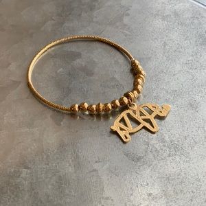 Handmade Gold Plated Bracelet Bead Charm Bracelet